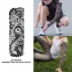 hot Sea Snake Full Arm Waterproof Temporary Tattoo Sticker, Long-lasting for 1-2 weeks, Realistic Semi-Permanent Fake Tattoo. 