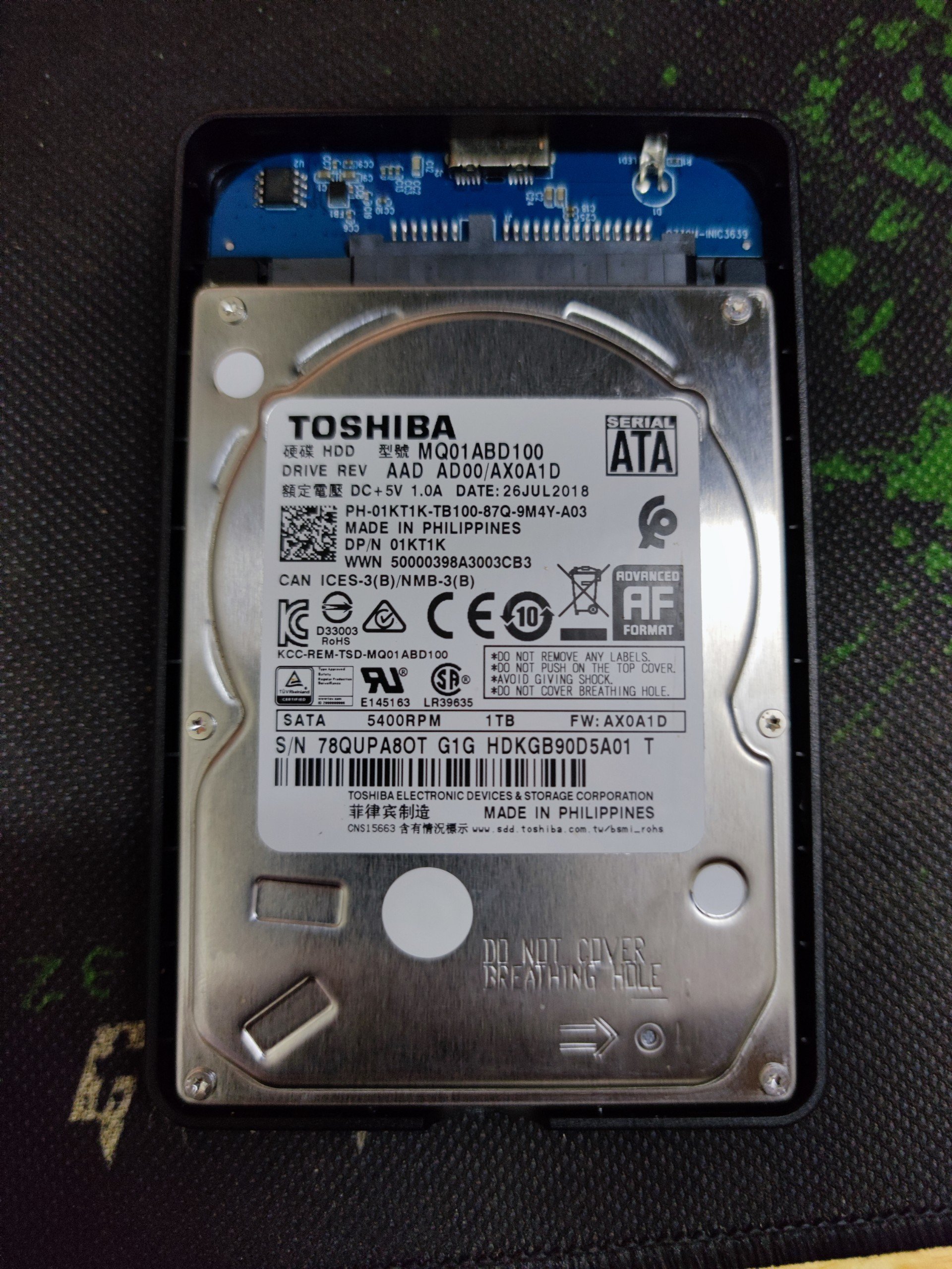 Ổ cứng HDD laptop, HDD box di động 1TB