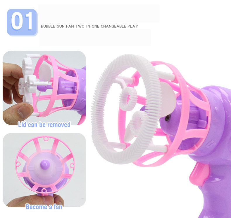 TOYSMARS Bubble Toys Electric Bubble Machine Automatic Bubble Maker Machine Electric Bubble Toy Outdoor Play Baby Kids Toys