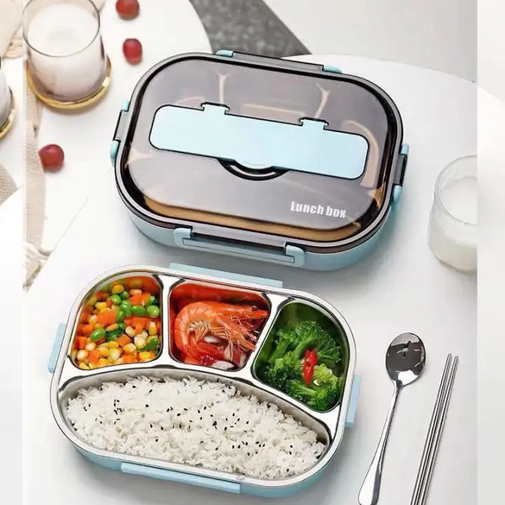 square thermal lunch box