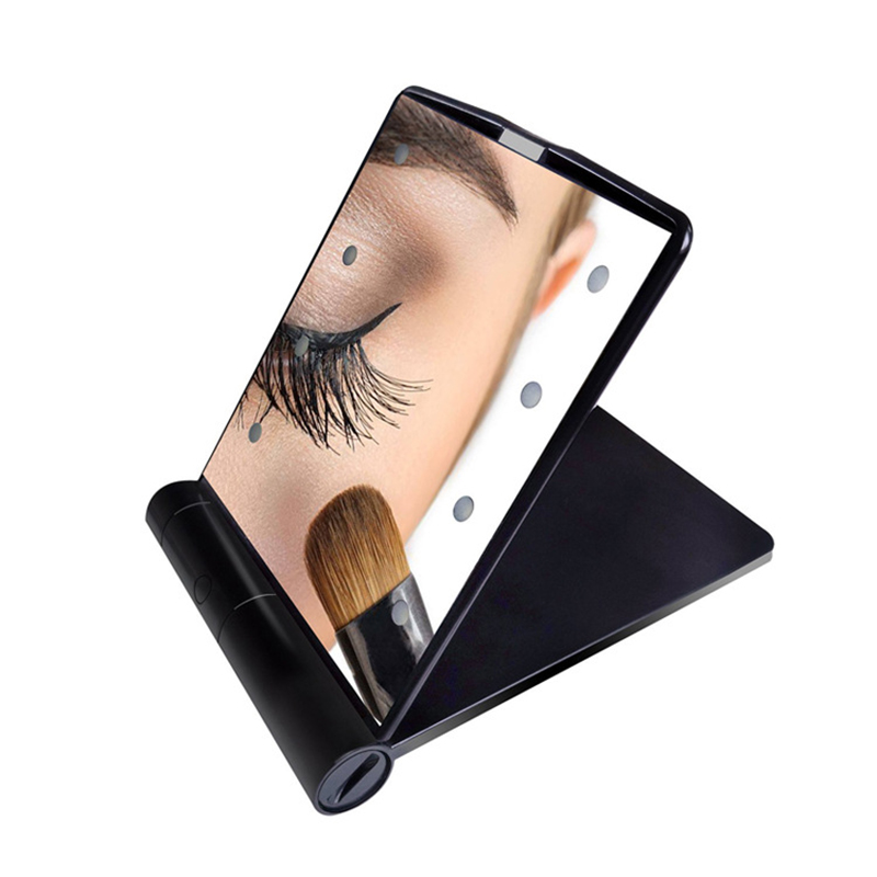Adjustable Makeup Mirror Lighted Makeup Mirror Square Makeup Mirror LED Makeup Mirror Portable Makeup Mirror