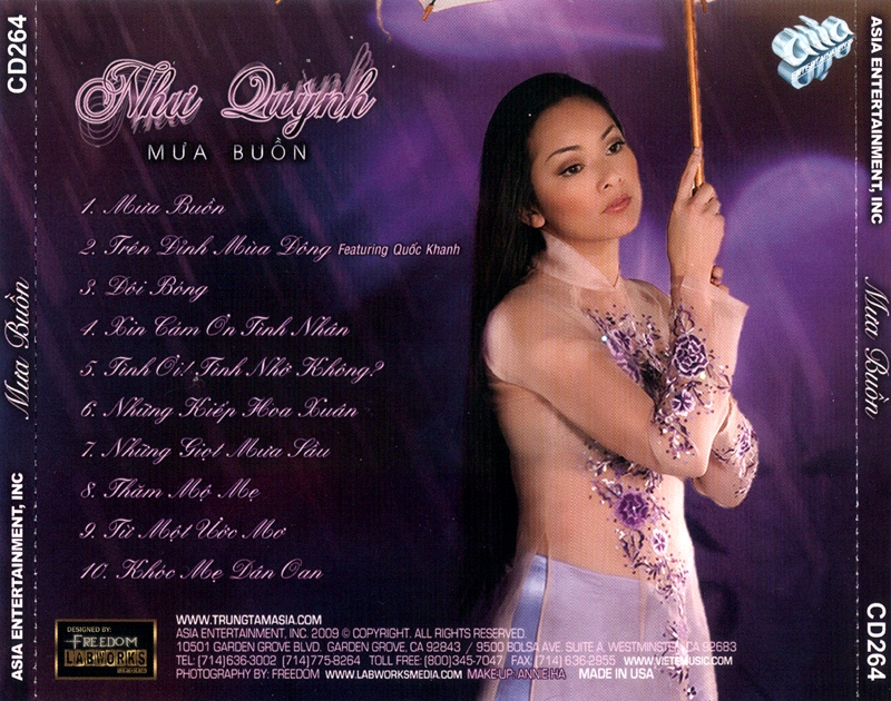 AsiaCD264 - Như Quỳnh - Mưa Buồn
