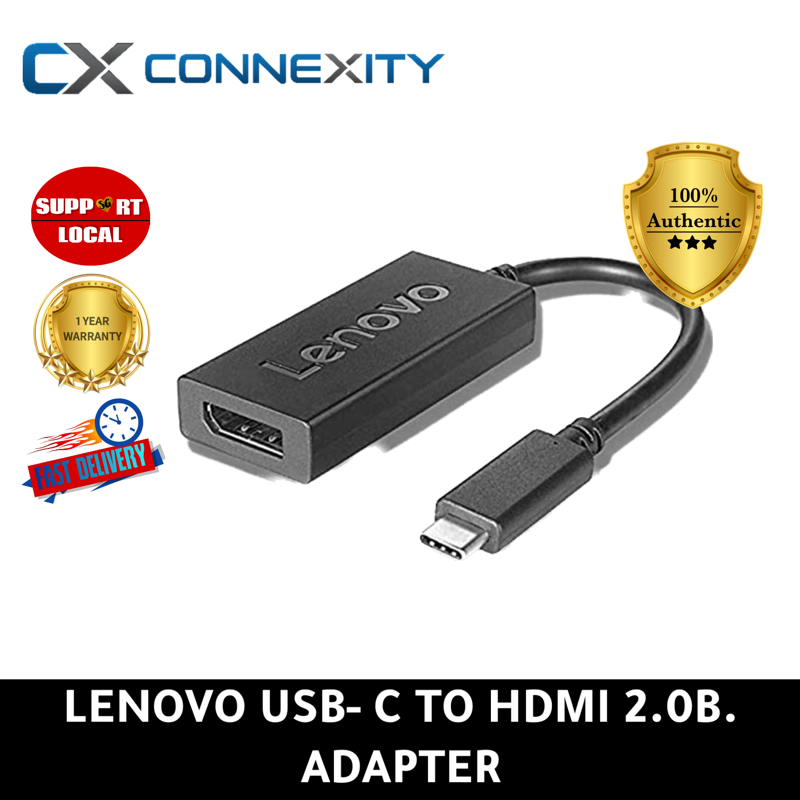 Lenovo USB-C to HDMI 2.0b Adapter Lenovo HDMI TO USB C Lenovo USB C To