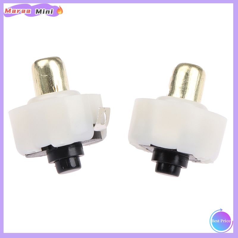 Maraa 2pcs 17mm led flashlight push button switch on off electric torch tail switch