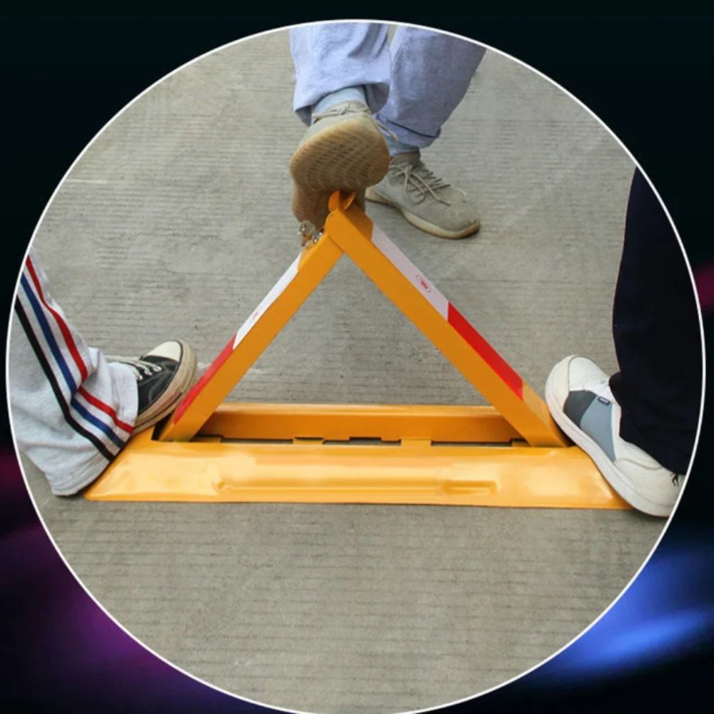 Safety Protection Portable Folding Parking Space Lock Thickened Anti ...