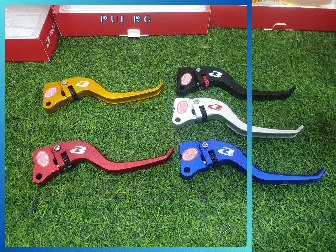 Tay thắng đùm đĩa rcb e+ cho Wave Dream sirus... hàng racing boy chính hãng