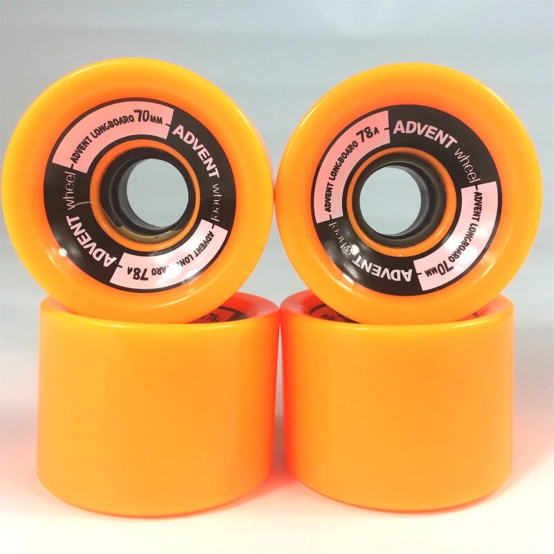 Skateboard Wheels Pro 70Mm*51Mm 78A Hardness Advent Longboard Surfing