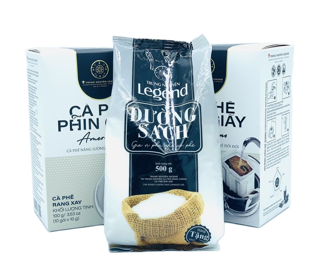 Cà phê Phin Giấy Trung Nguyên Americano( Hộp 10 Phin)