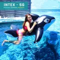 INTEX- Whale Ride-On Inflatable pool float Children Swim Floating Pool Play Free Air Pump. 