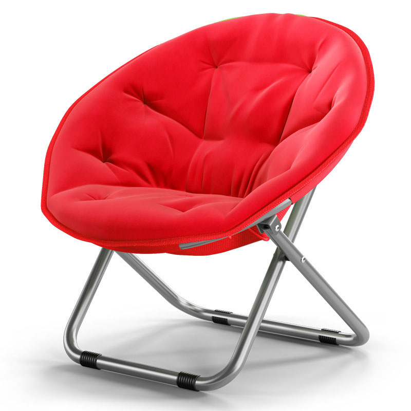 Large backrest: adult moon chair, sun lounger, lazy chair, sofa chair, reclining chair, folding chair, leisure beach chair