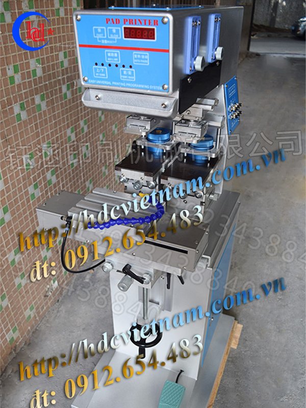 MÁY IN TAM PON (IN PAD) 2 MÀU CỐC MỰC
