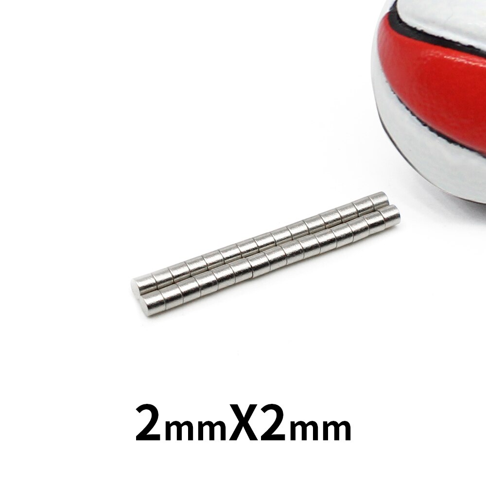 Nam châm viên 2x2mm ( 100 viên)