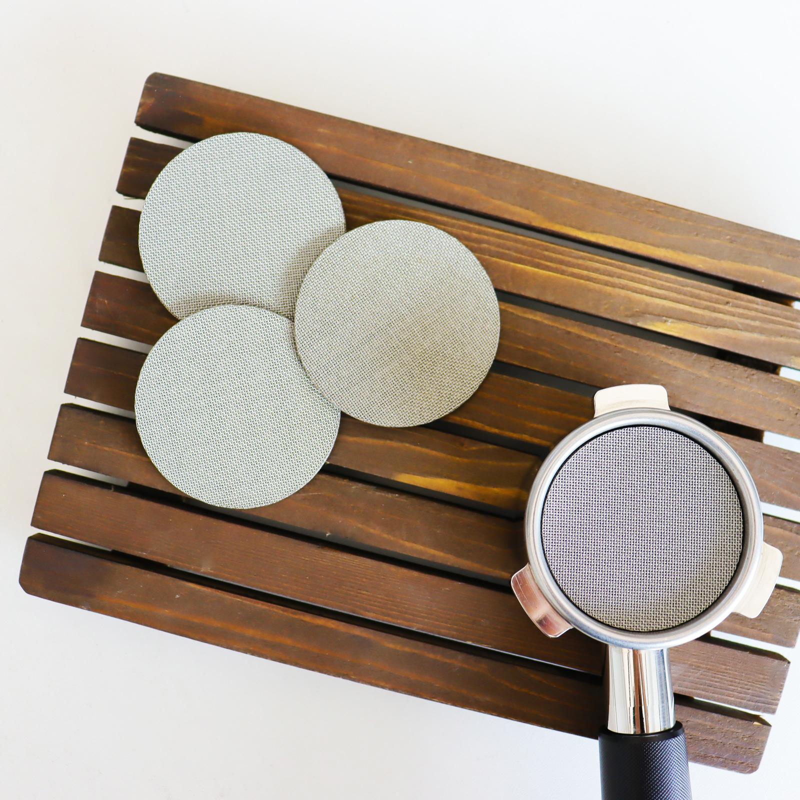 Dolity Espresso Puck Screen Reusable Coffee Filter Replacement Espresso Machine