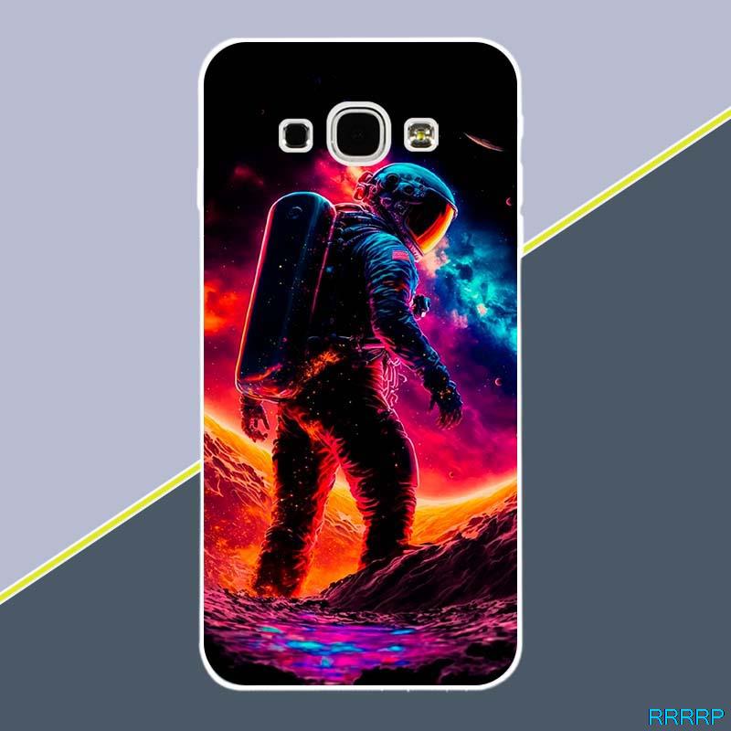 Rrrp cute case for samsung galaxy a8 2015 astronaut pattern soft silicon tpu case cover