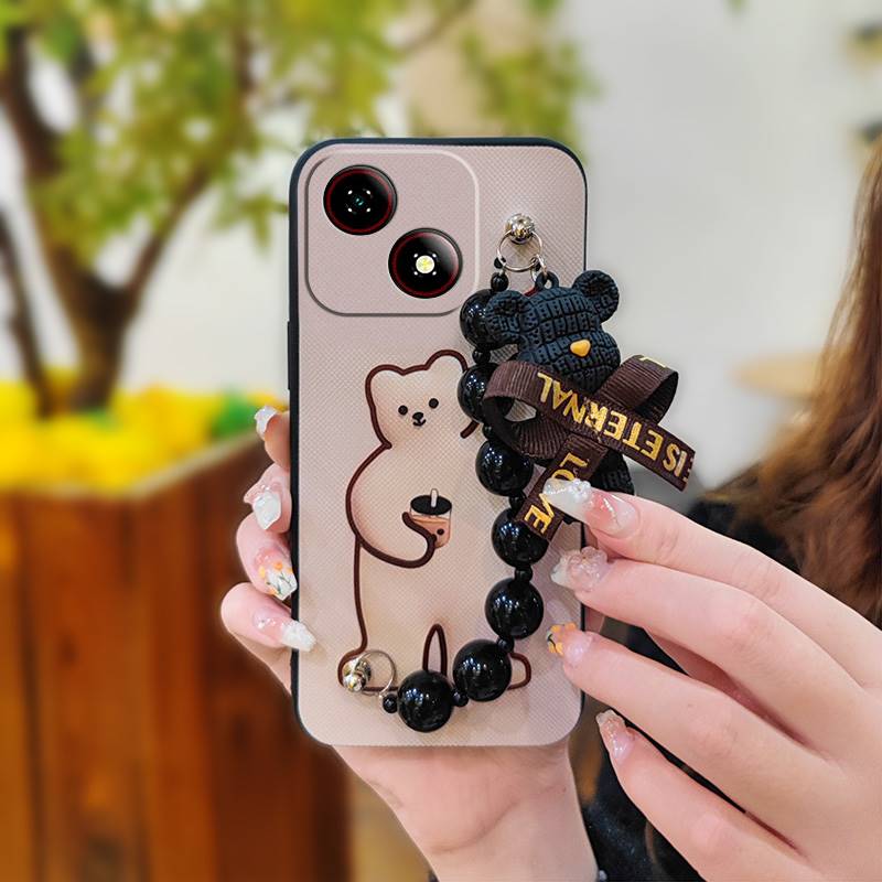Black%20pearl%20pendant%20Dirt-resistant%20Phone%20Case%20For%20ZTE%20Blade%20A35E%20Waterproof%20silicone%20Back%20Cover%20soft%20case%20Cartoon%20cute%20-%20Image%2010