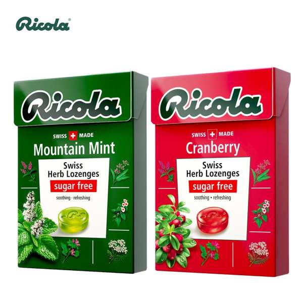 Kẹo Ricola thảo mộc thiên nhiên