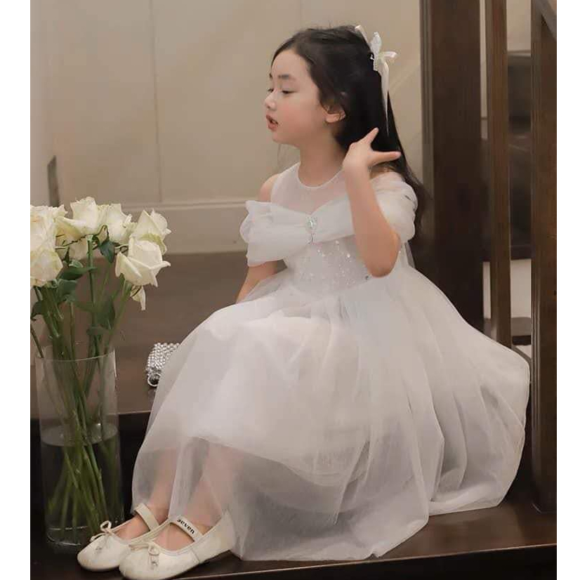 Váy Công Chúa Hở Vai Siêu Xinh Chất Đẹp