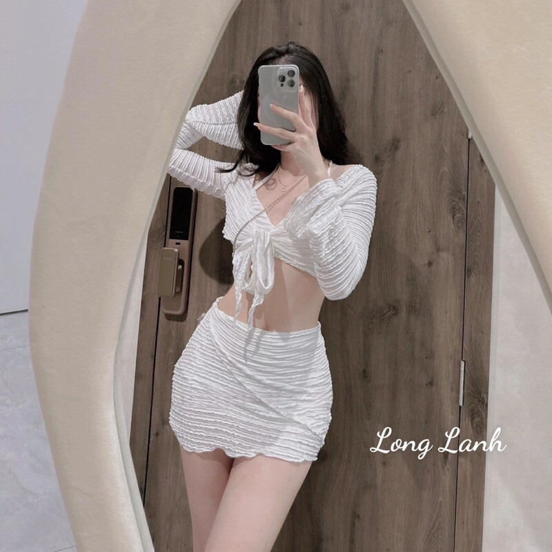 set bikini gồm 3 món
