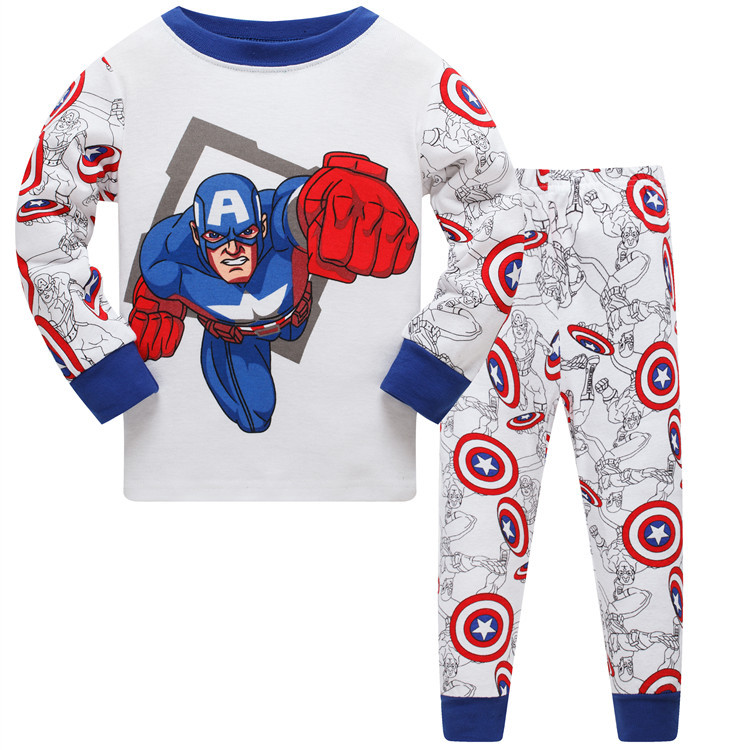 [SG Ready Stock] PJS001 Toddler Kids Pajamas PJs Sleepwear - Captain ...