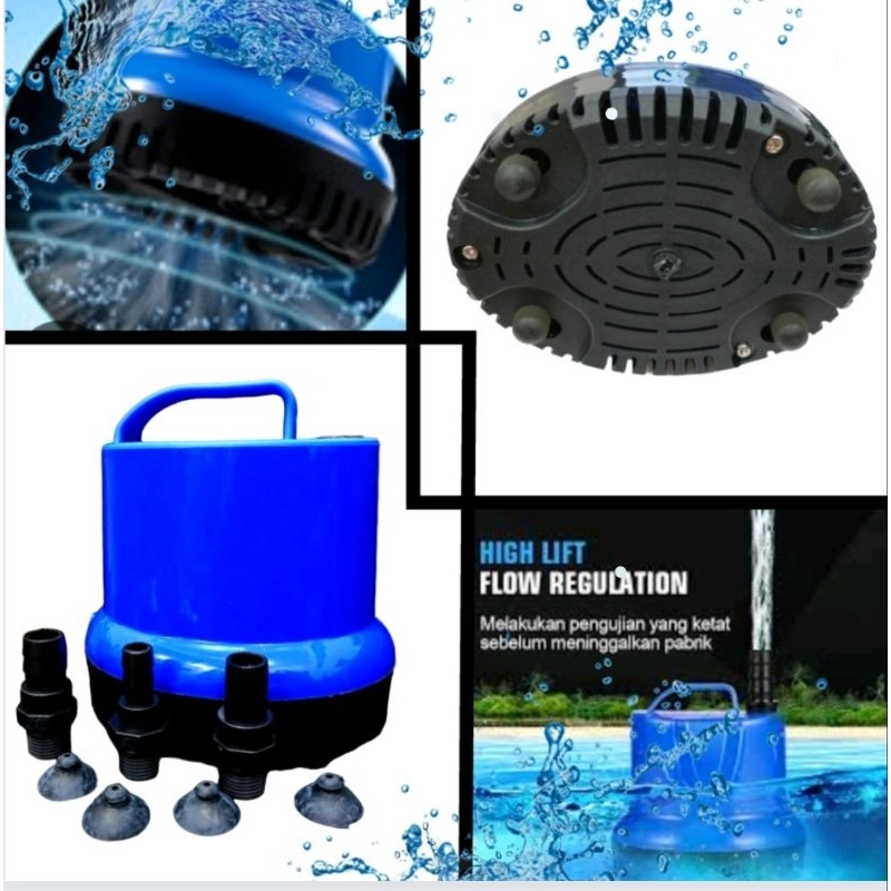 KIYOSAKI PSP 4500 Pompa kolam aquarium Hidroponik