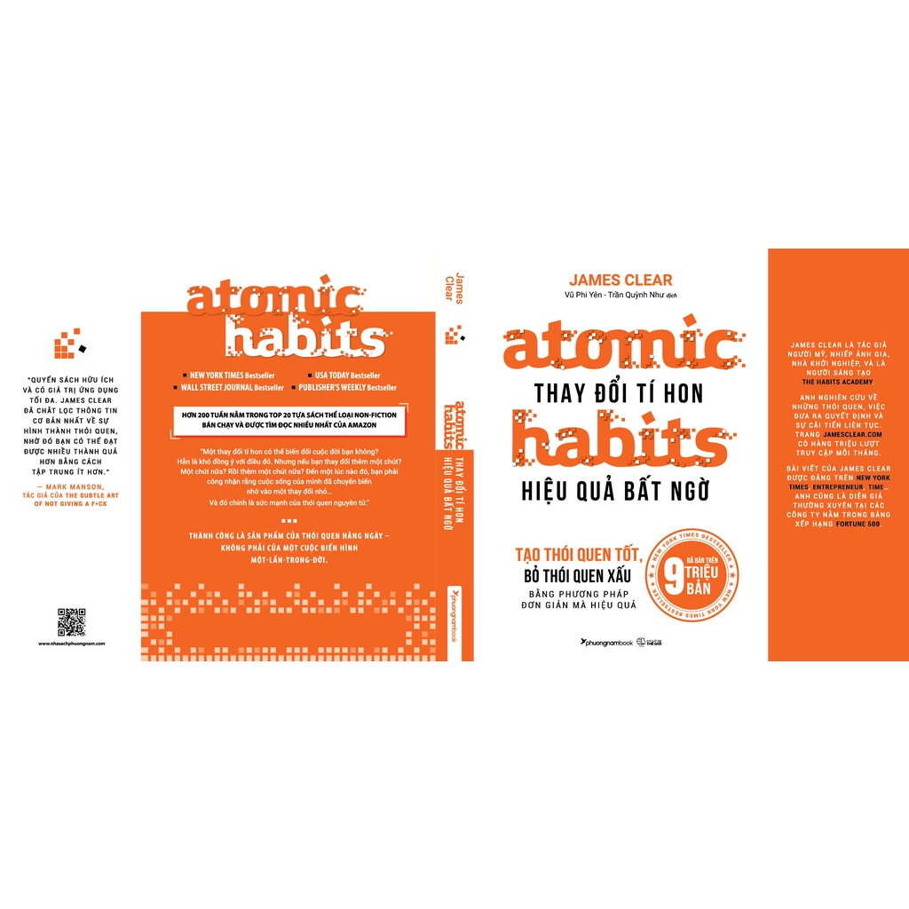 Atomic Habits - Thay Đổi Tí Hon Hiệu Quả Bất Ngờ