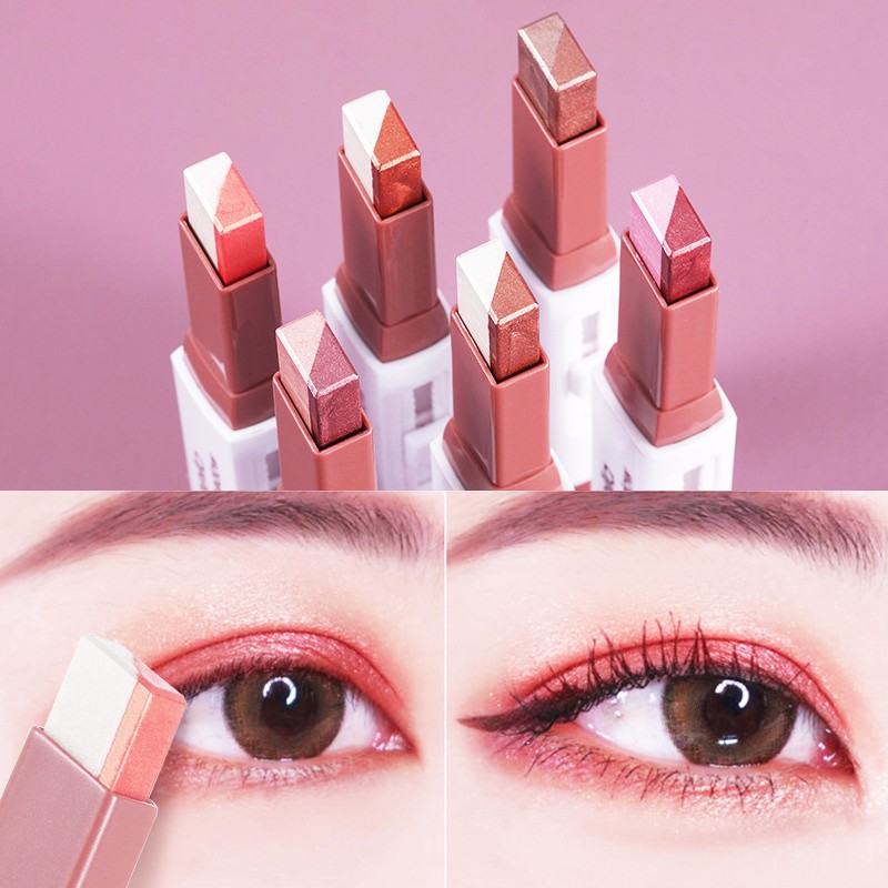 Phấn Mắt Dạng Thỏi 2 Line Nhũ Kim Tuyến (Màu 01)