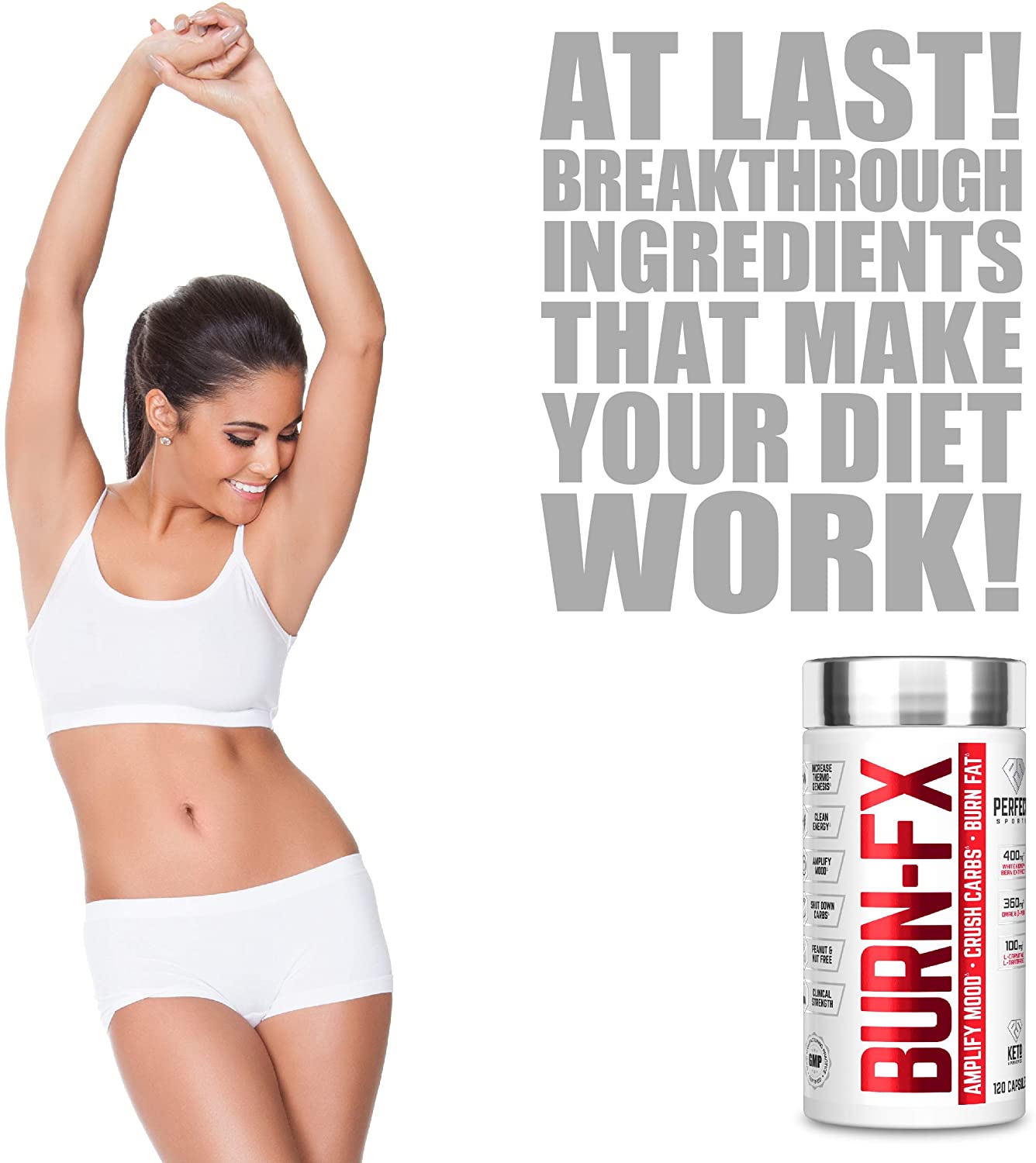 PERFECT SPORTS, Burn-FX Fat Burner (120Viên)