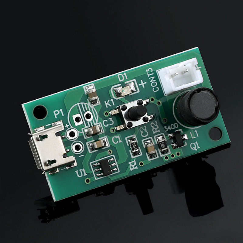 thumbnail image 2 of Type-C DC5V Ultrasonic Mist Maker - 6 Channel Atomizing Module For Humidifier DIY Projects 2 of 5
