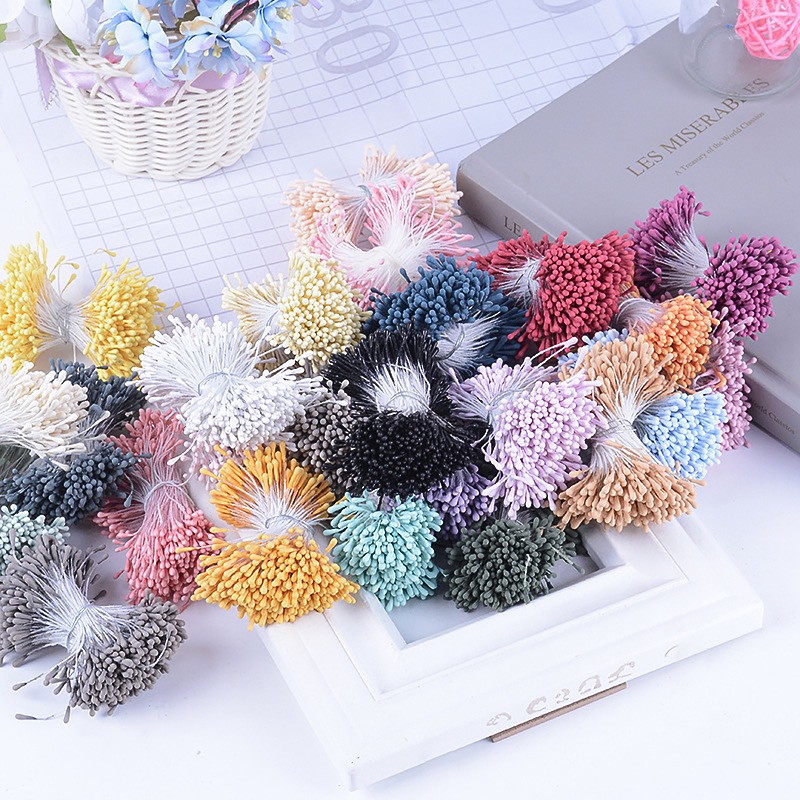Nhụy Bột Mờ Làm Hoa Handmade