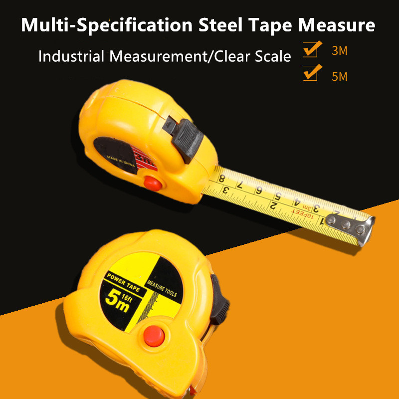 【High-quality】3/5m Drop-proof Stainless Steel Tape Measure High ...