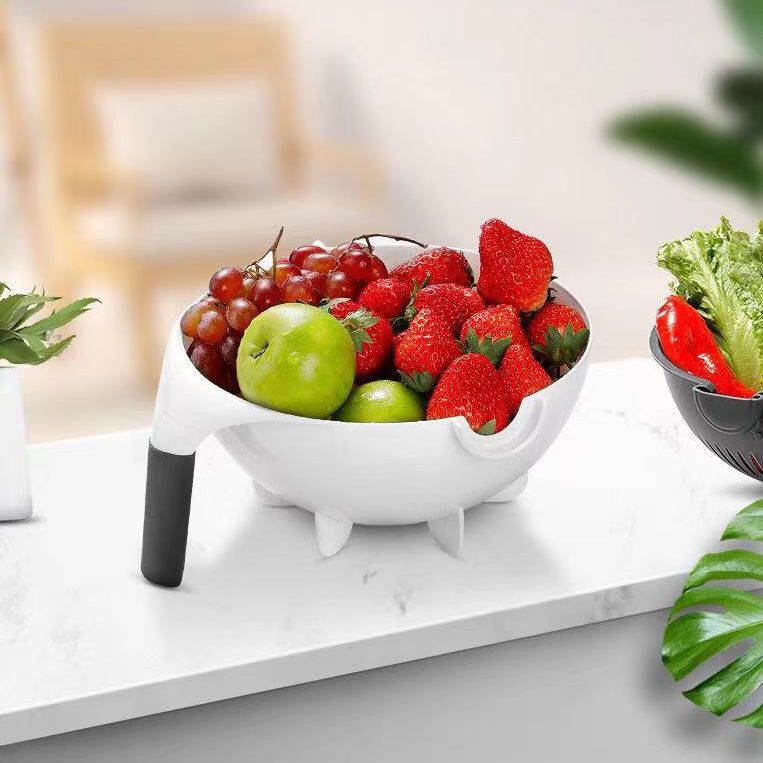 Household Multi-functional Vegetable Cutter, Kitchen Vegetable Cutting Artifact, Drain Basket, Shredding and Slicing, Wire Planer, Potato Silk Wiper
