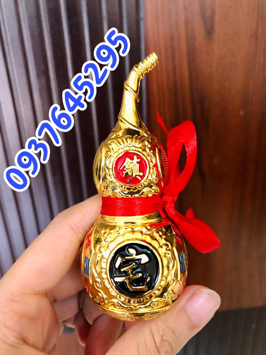 Bình hồ lô đúc đồng 9cm