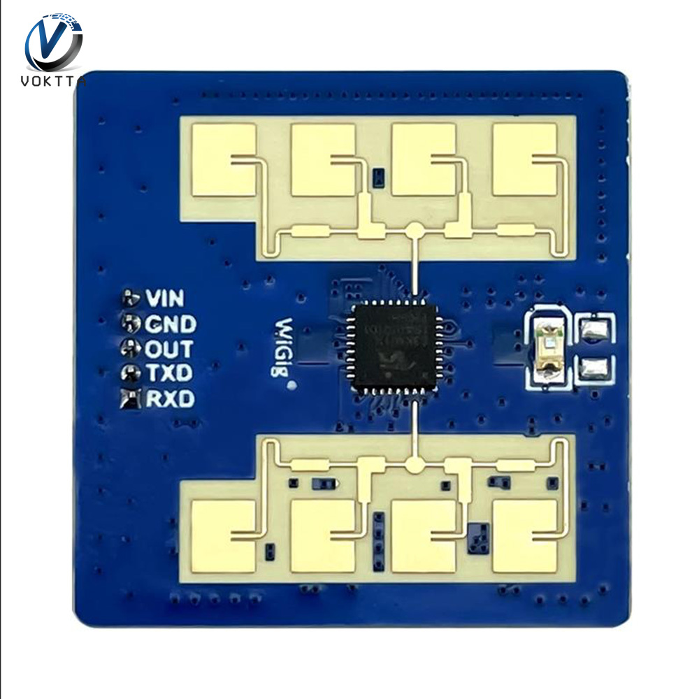 Voktta ld2411s Mô-đun cảm biến HLK-LD2411S sự hiện diện của con người mô-đun Radar cảm biến Mô-đun cảm biến milimet sóng mô-đun Radar cảm biến Mô-đun cảm biến không tiếp xúc 24Ghz