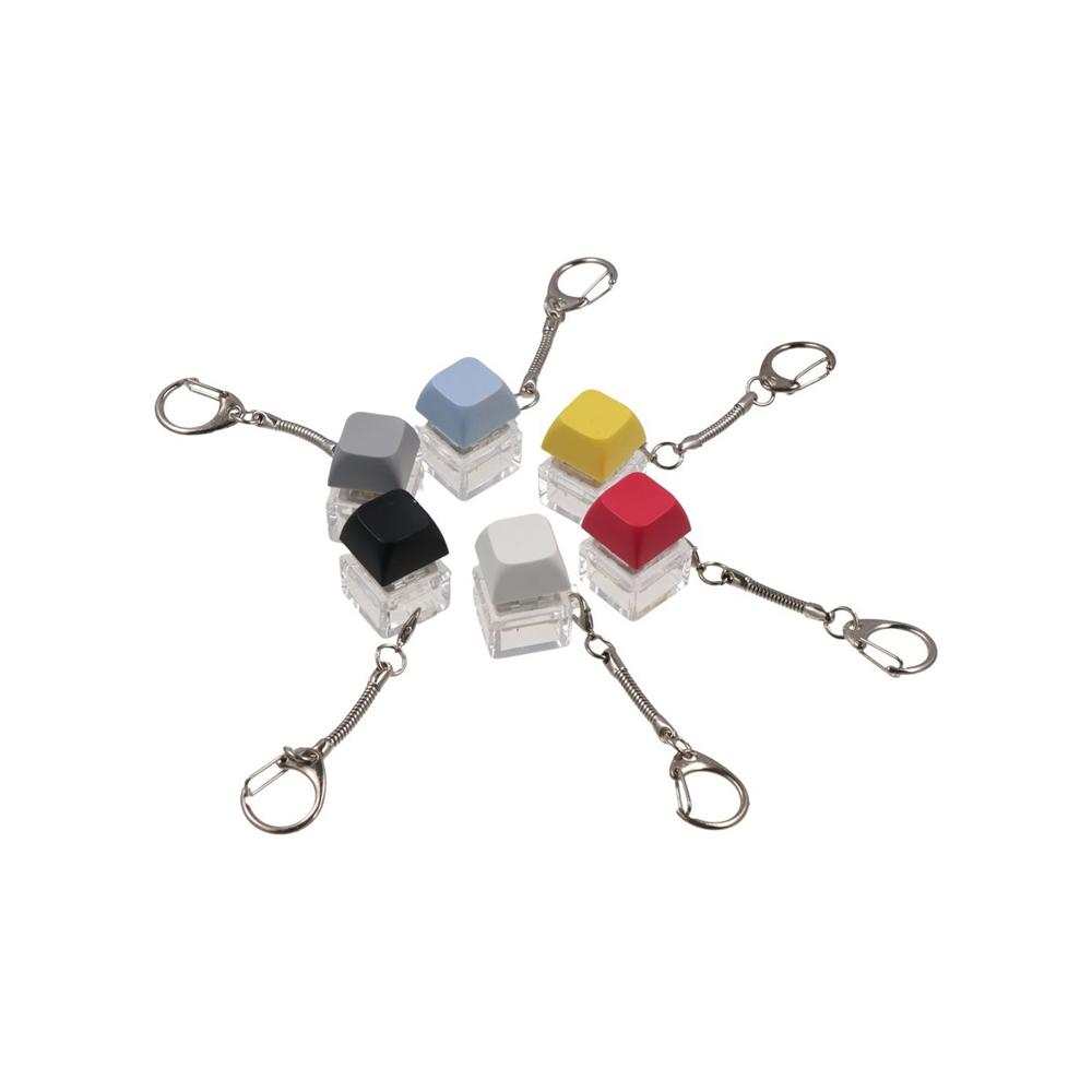 Click Key Chain Key Chains Click Button Fingertip Button Keychain Keyboard Switche ...