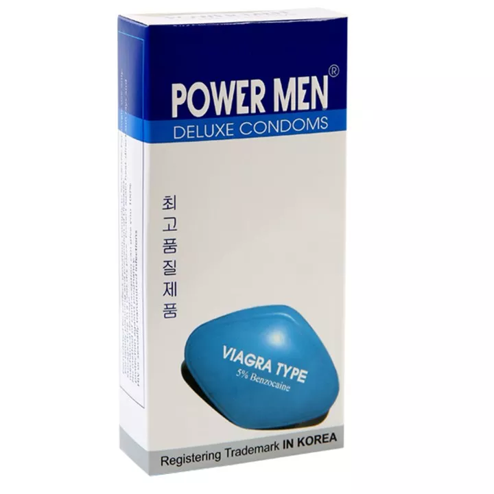 Bao cao su Powermen Viagra mỏng kéo dài thời gian