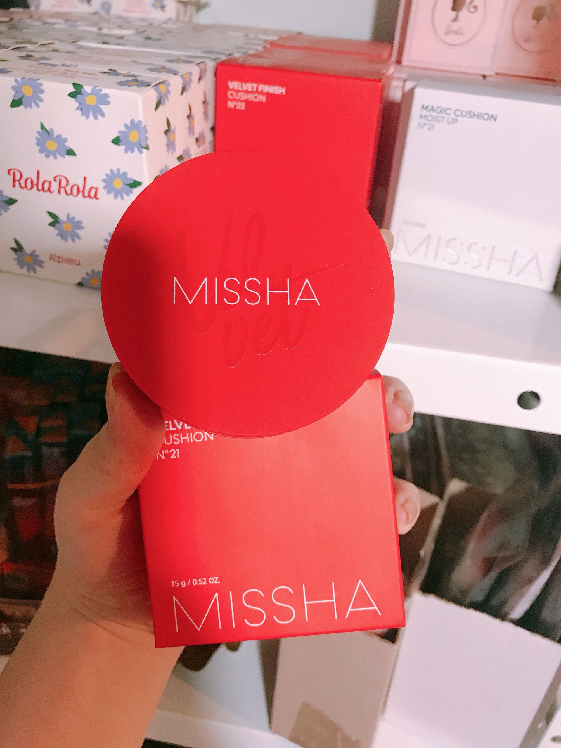 PHẤN NƯỚC MISSHA CUSHION VELVET FINISH