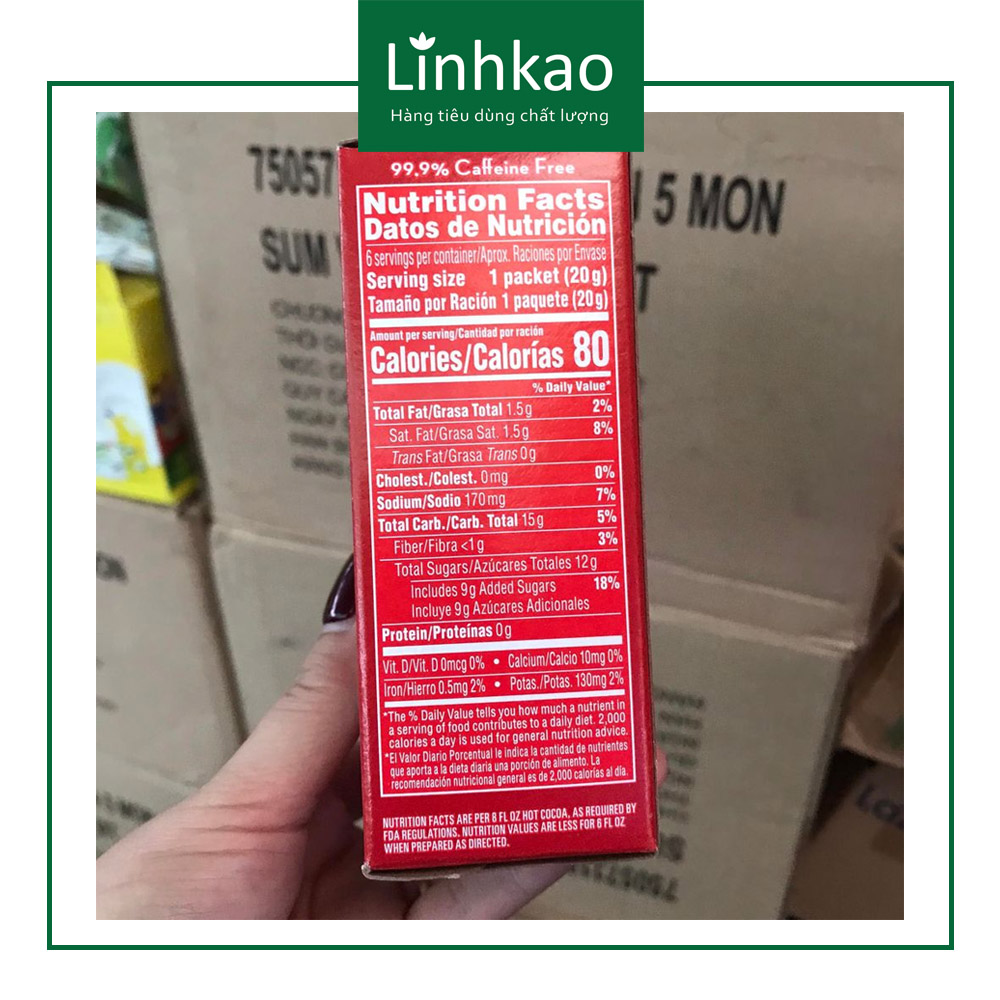 Bột Cacao hòa tan Nestle Mini Marsh Mallows 121.2gr (6 gói)