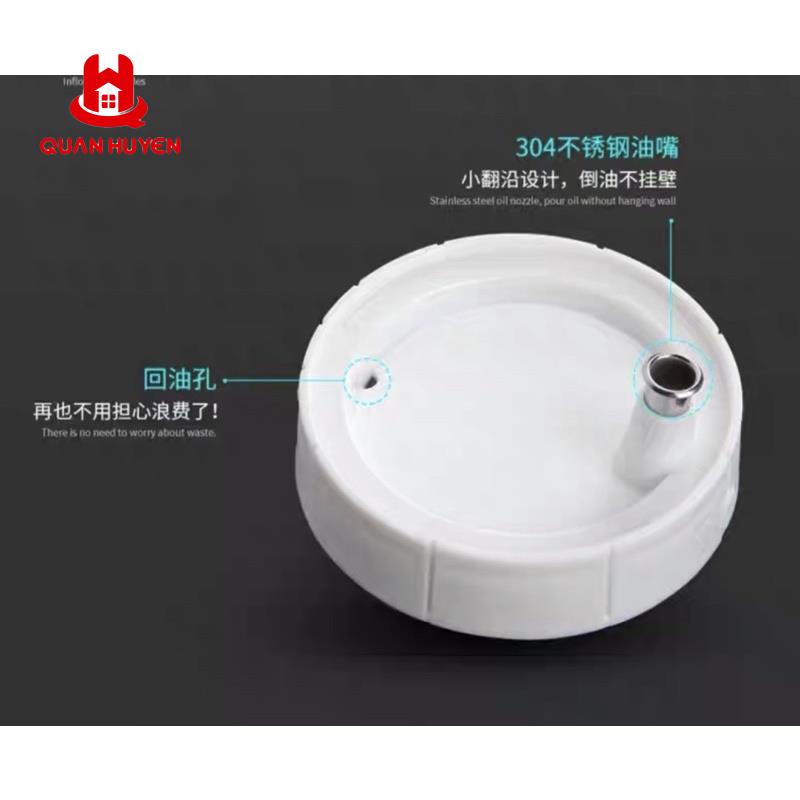 Bình đựng dầu ăn, nước mắm ECOCO có nắp mở tự động cao cấp