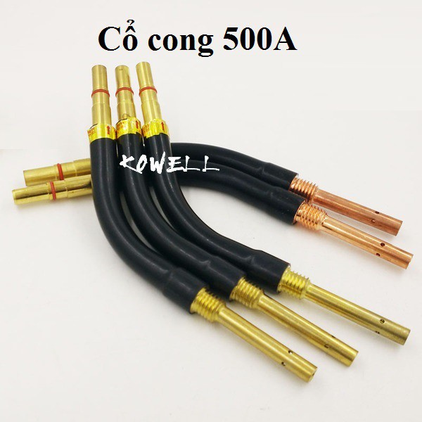 Cổ cong mỏ hàn mig 500A Phụ kiện máy hàn