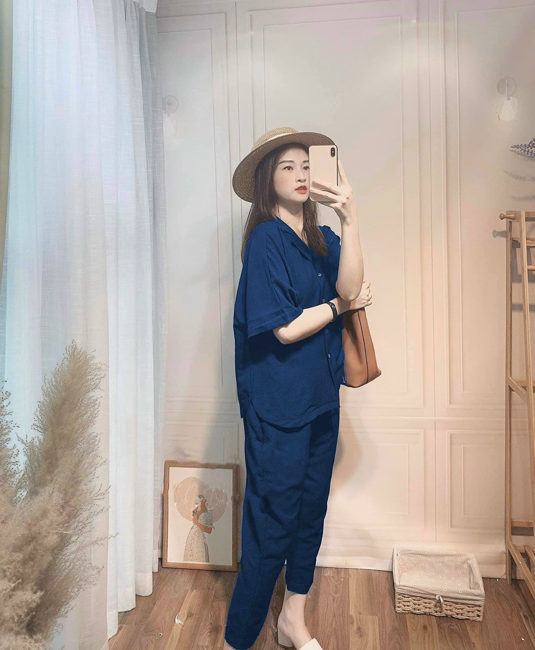 sét đũi đủ màu sang chảnh đẹp me ly ld22