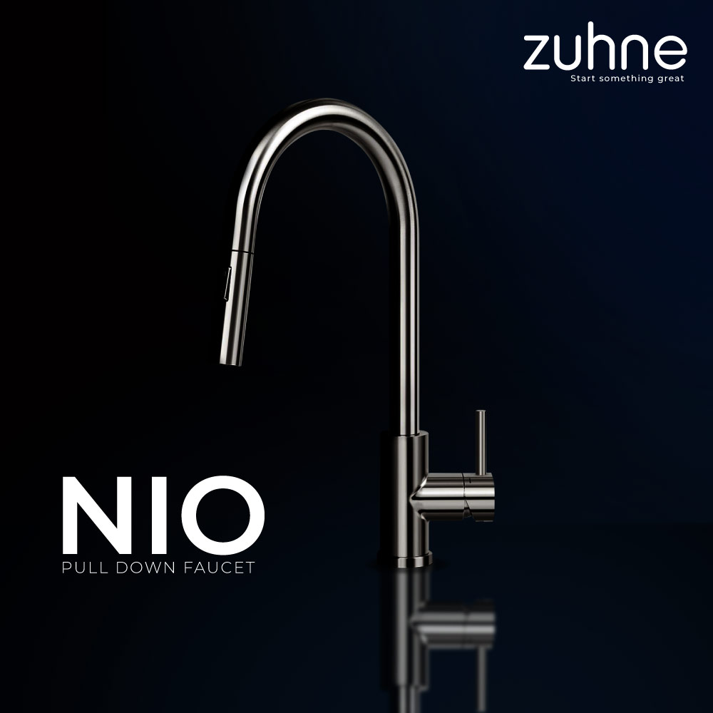 Neste 62cm Workstation Kitchen Sink with Accessories – Zuhne