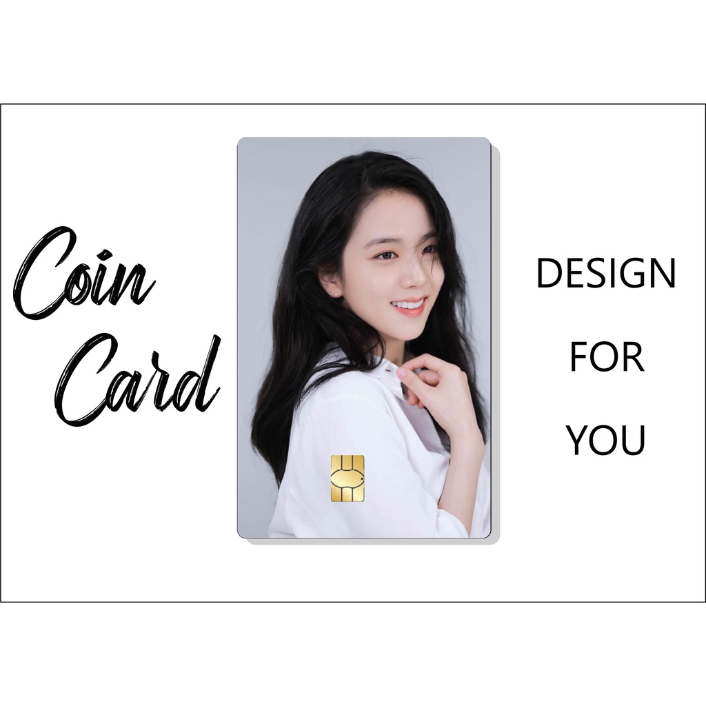 BLACKPINK'S SKINCARD (🎟️ Miếng dán Thẻ ATM, debit, thẻ từ, thẻ chung cư, bảo vệ thẻ) | Dán thẻ ATM COINCARD