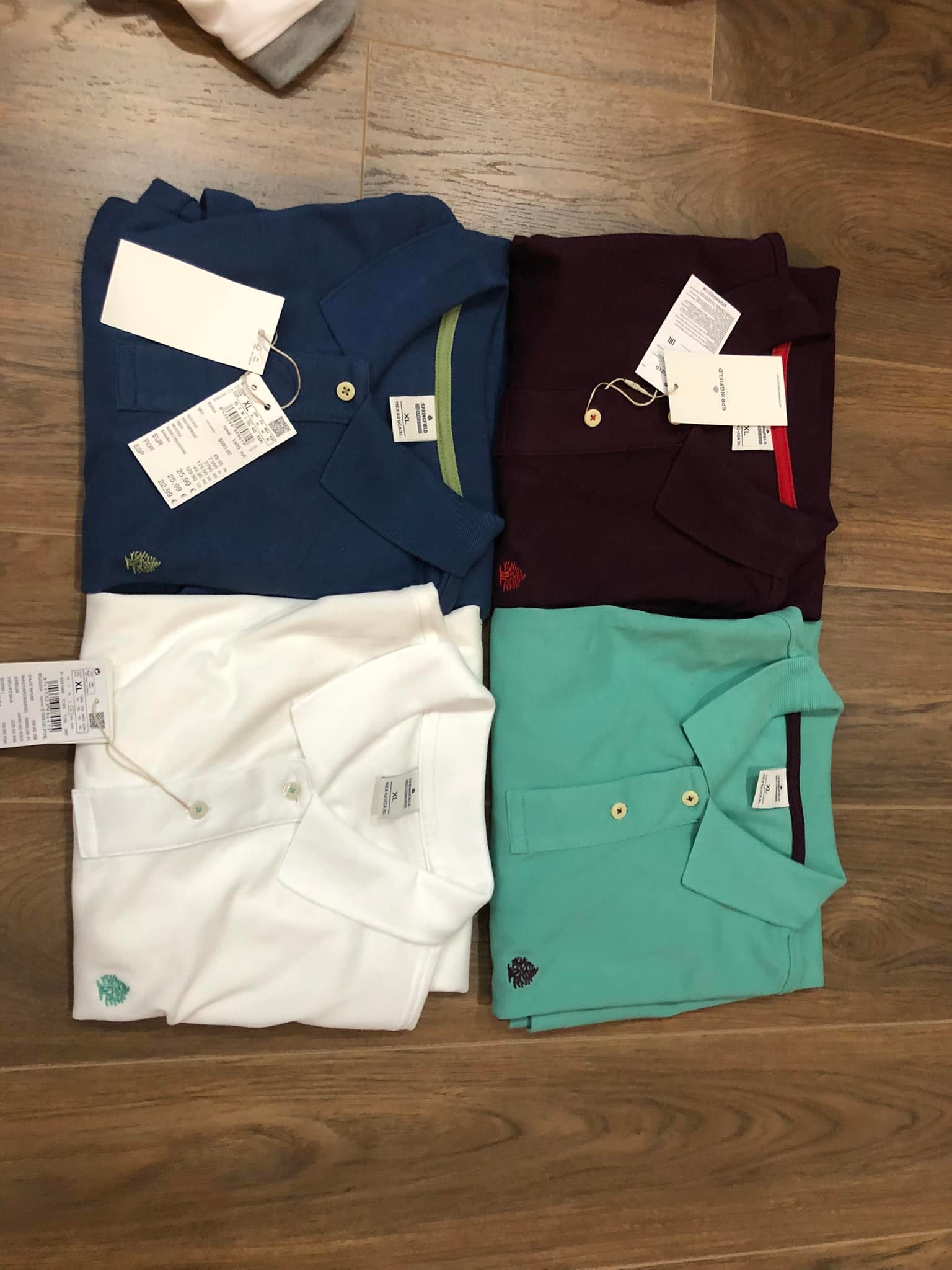 Áo Polo Nam SPRINGFIELD Xuất Xịn
