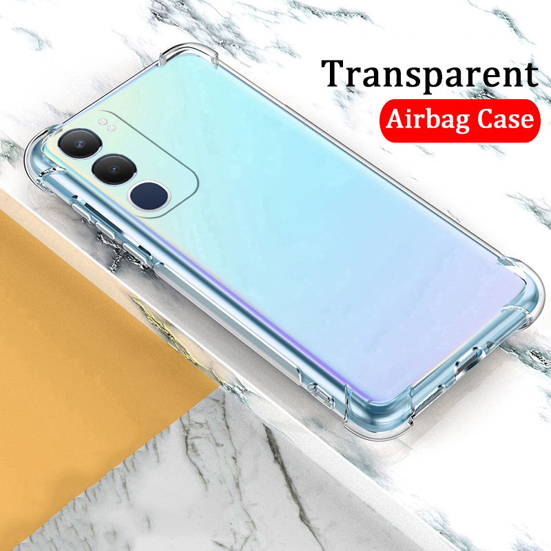 Phone case Vivo Y19S Pro Soft Transparent Full Protection shockproof Armor Back Cover Vivo Y19S Pro Case. 