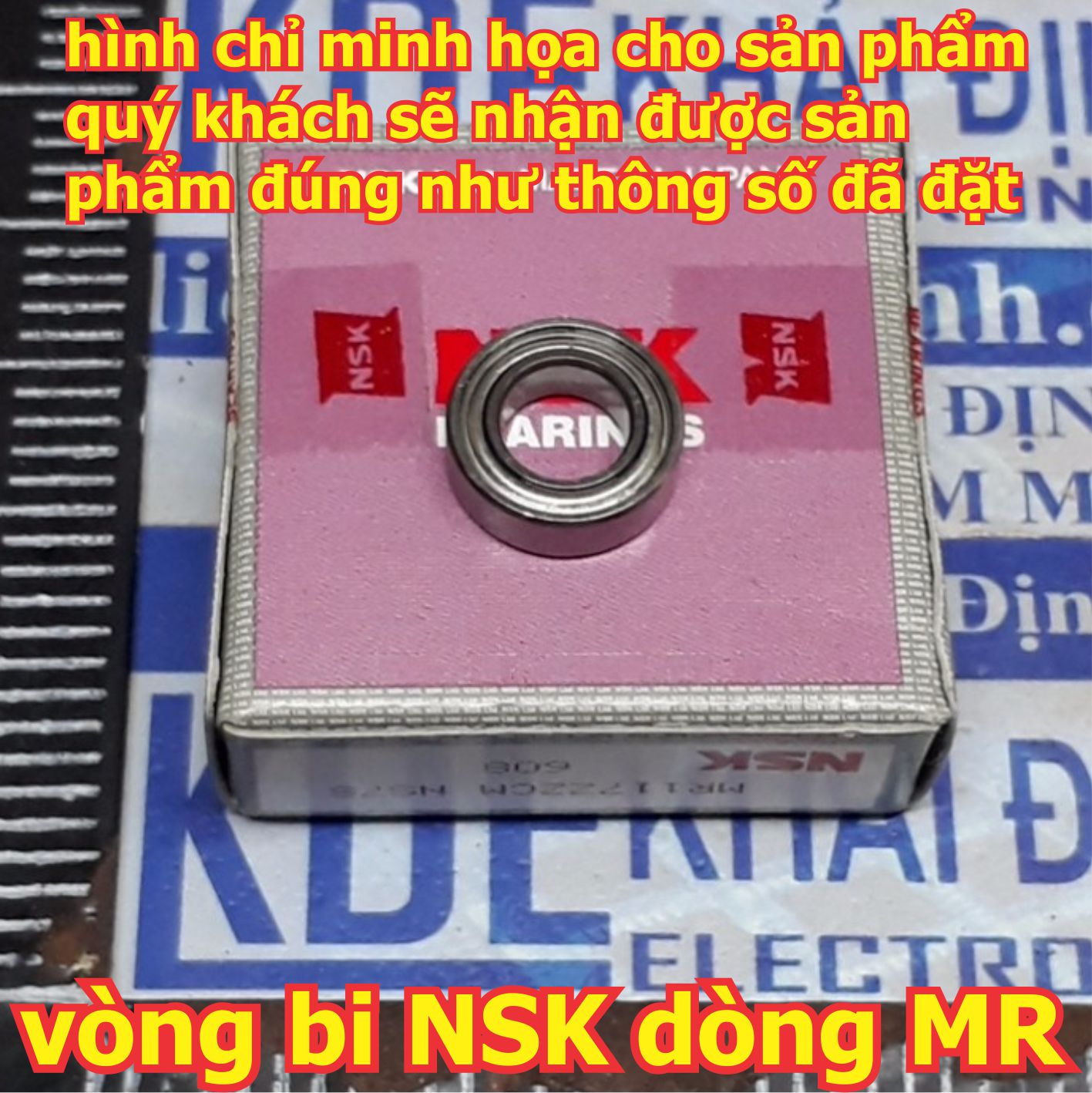vòng bi, ổ bi, bac dan NSK MR117 MR126 MR128 MR137 MR148 MR166 MR84 MR85 MR95 MR104 MR105 MR106 MR115 loại vành siêu mỏng, hàng tốt, chụi mài mòn, tốc độ cao kde6201