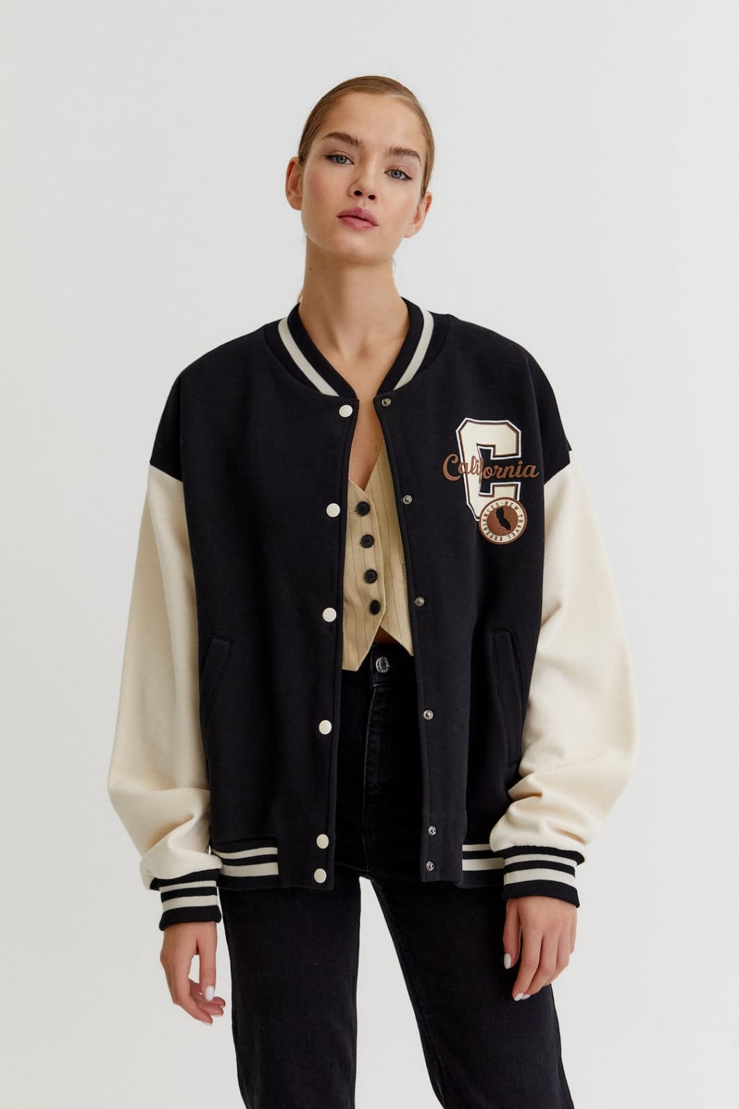 JAKET BASEBALL VARSITY C 