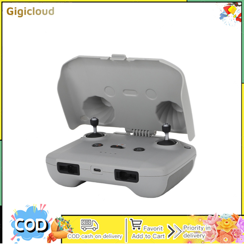 Protective Cover Sun Hood Drone Remote Controller Protective Case Cover Sunshade Compatible For DJI Mini 4 Pro/Air 3/RC-N2/1