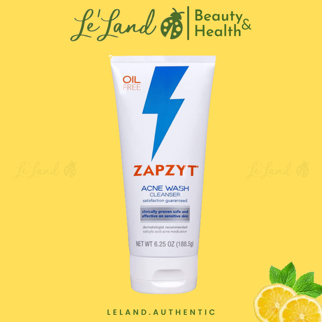 Sữa Rửa Mặt Zapzyt Acne Wash Effective & Gentle Cleanser (177g)
