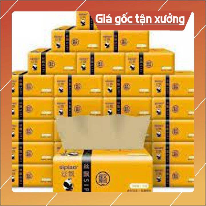 Giấy ăn Gấu Trúc Sipiao giá sỉ thùng 30 gói loại 1