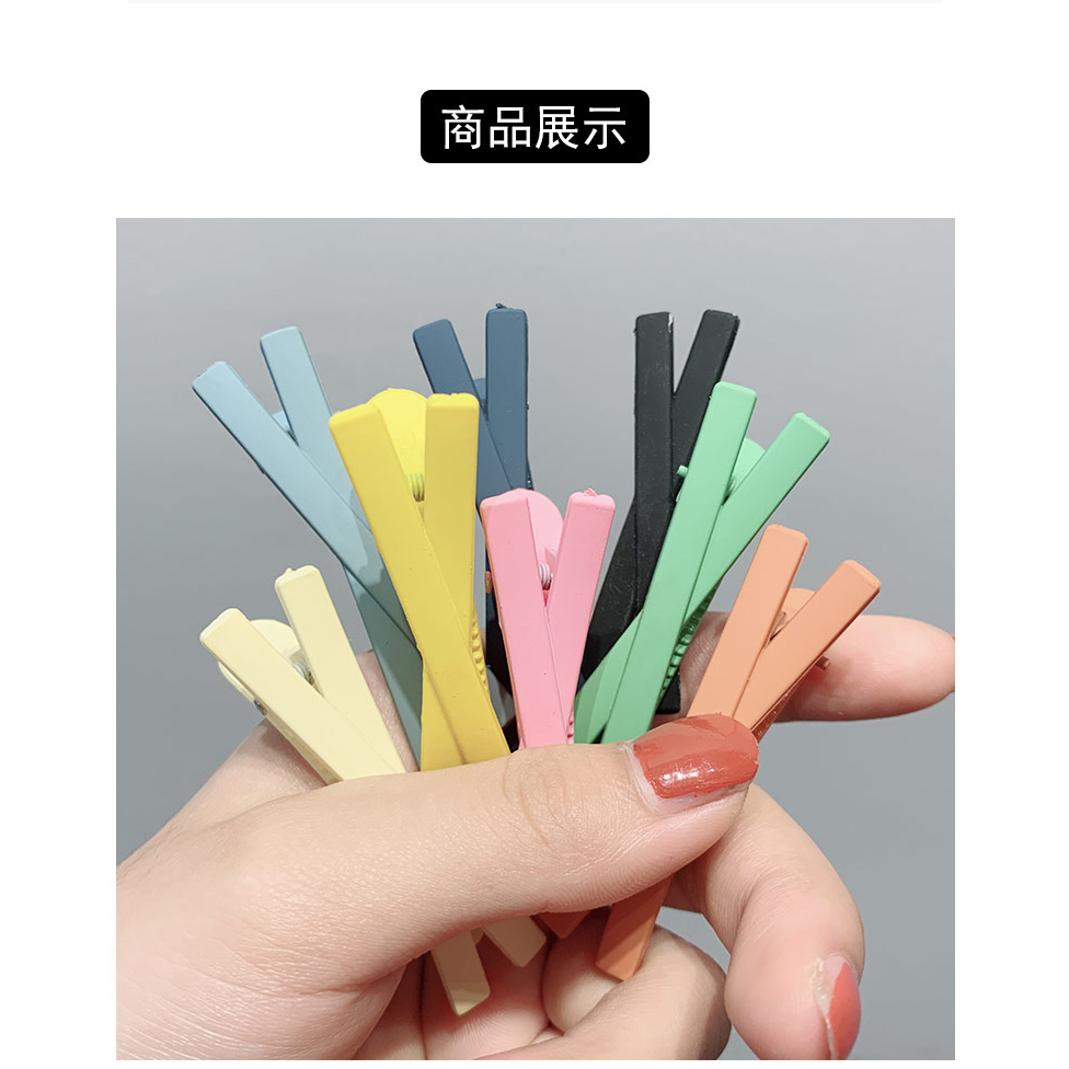 Kẹp Tóc Mái Chữ X Nhiều Màu